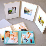 Hand-crafted folio display for family, pet, or wedding photos