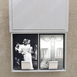Wedding images in black & white with proof box